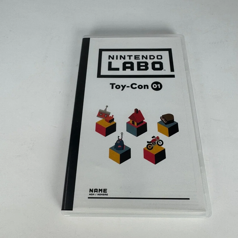 Nintendo Switch Labo‎ Toy Con 01 Variety GAME & CASE ONLY No Cardboard/Toy-Cons